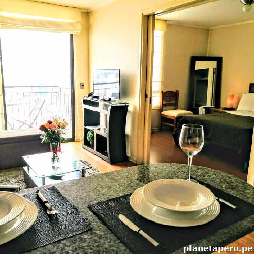 Alquiler departamentos amoblados temporales Lima Perú en Miraflores