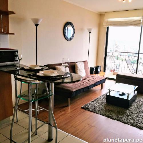 Alquiler departamentos amoblados temporales Lima Perú en Miraflores