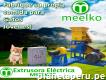 Extrusora Meelko para pellets alimentación perros y gatos 120-150kg/h 15kw - Mked060c