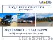 Alquiler de Buses, camionetas, minivan y camiones en Huancavelica