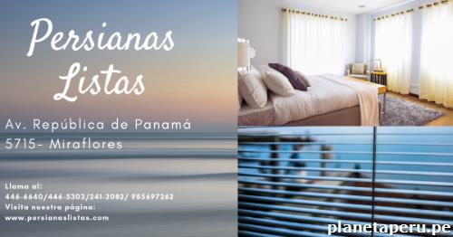 Persianas Listas