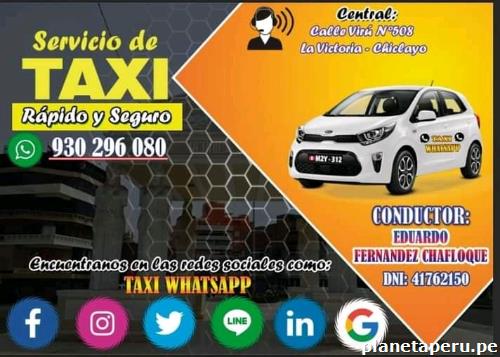 Servicios de Taxi Whatsapp