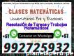 Clases de Matemáticas Tareas Profes Uni Chorrillos